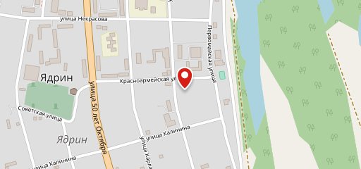 Фастфуд на карте