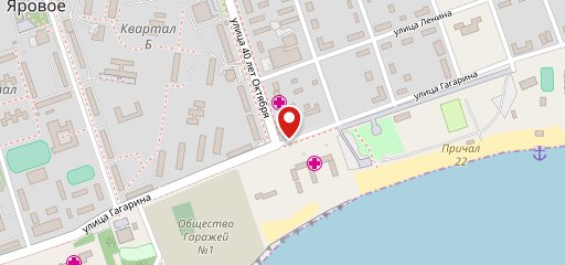 Фастфуд на карте