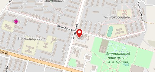 Фастфуд на карте