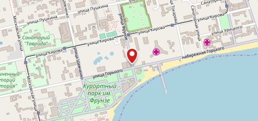 Фастфуд на карте