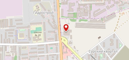 Фастфуд на карте