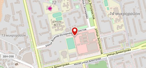 Фастфуд на карте