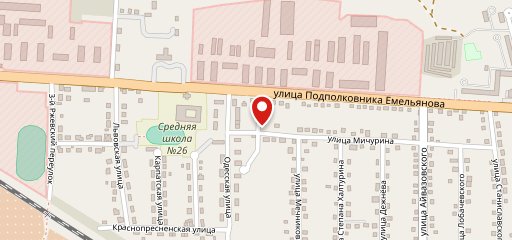 Фастфудик на карте