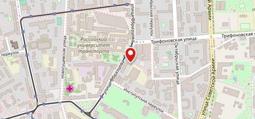 Образцовое на карте