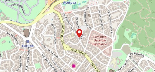 Trattoria Fauro Roma на карте