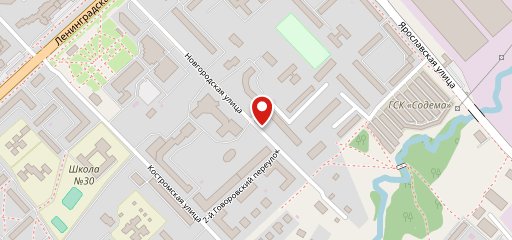 Федотовский хлеб на карте