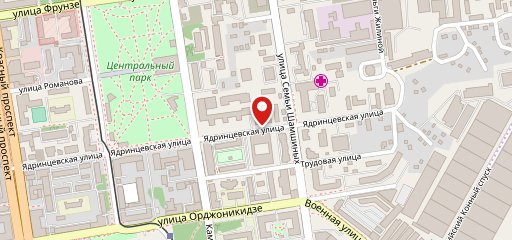Фейсбук-Кафе на карте