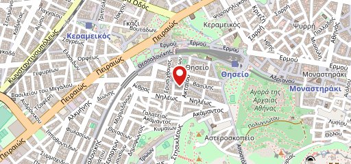 Φενεός на карте
