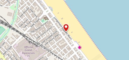 Pizzeria Fermata Est - mare на карте