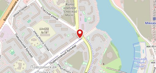 Павшинское подворье на карте