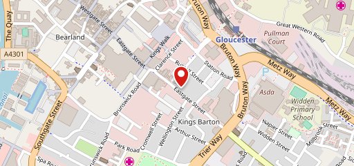 Bar Fever Gloucester на карте
