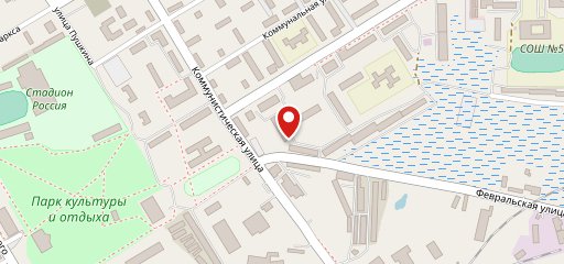 Февральская 8 на карте
