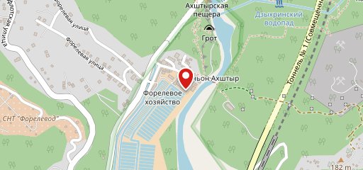 АО «Племенной форелеводческий завод «Адлер» на карте