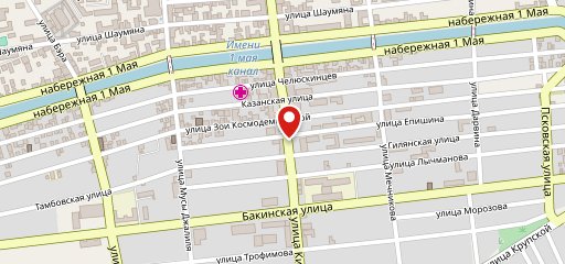 Фиделио, ресторан на карте