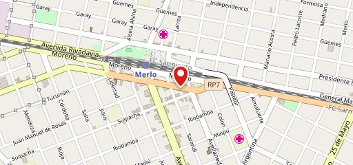 Fiestissima MERLO на карте