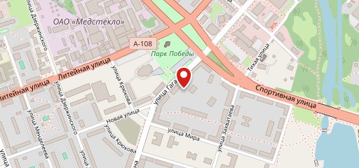 Филадельфия на карте
