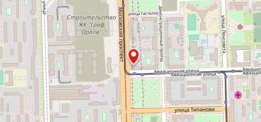 Филадельфия на карте