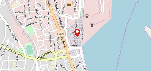 Filippas seafood reastaurant на карте