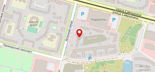 Фиорд на карте