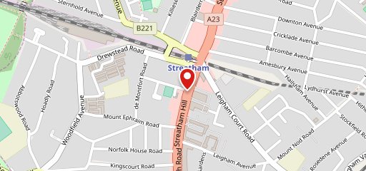 Pizza Bros Streatham на карте