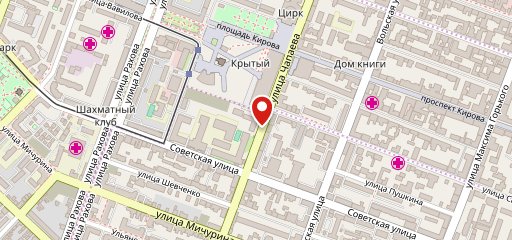 Первая Пенная на карте