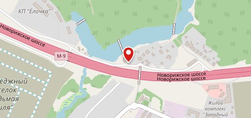 Fish Point на Новорижском шоссе на карте