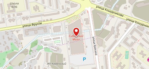 Рыба. Рис на карте