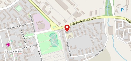 Фишерия на карте