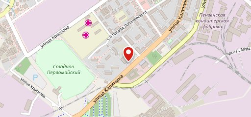 Fitness cafe на карте