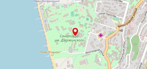 Фитобар Центрального клинического санатория имени Ф. Э. Дзержинского на карте