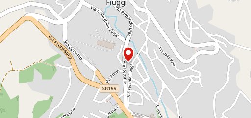 Hotel Elvira - Fiuggi на карте