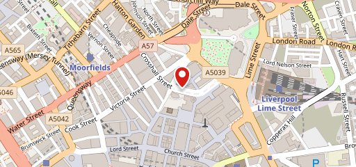 Five Guys Burgers and Fries Liverpool Queen Square на карте