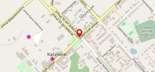 Фламинго на карте
