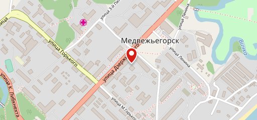 Фламинго на карте
