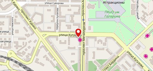 Фламинго на карте