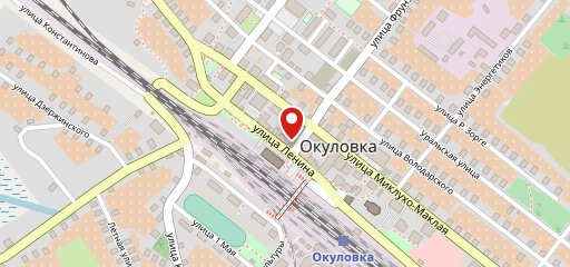 Фламинго на карте