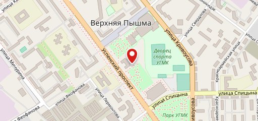 Фламинго на карте