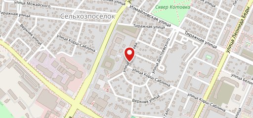 Флэт уайт кофе на карте