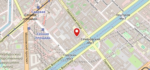 Флигель на Фонтанке на карте