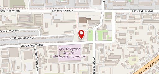 Гостиница Полет на карте