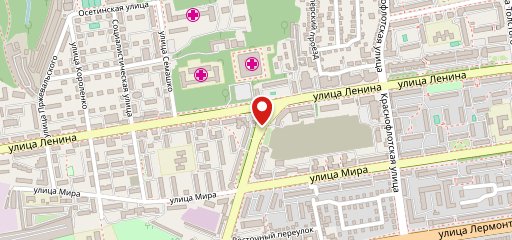 Флинт на карте