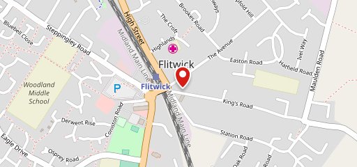 Flitwick Sandwich Bar на карте