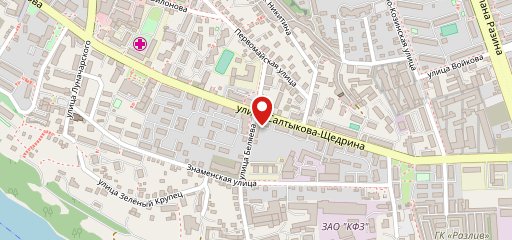 Рассвет на карте