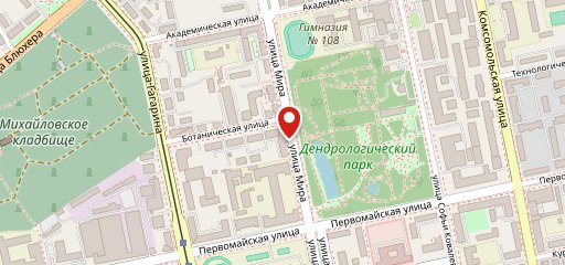 Флористическая чайная на карте
