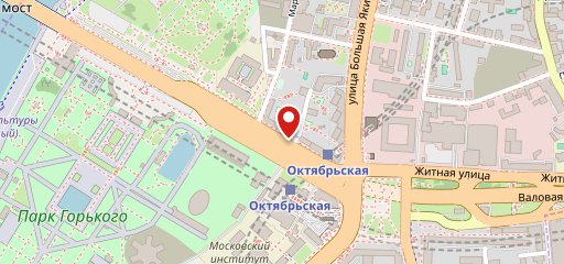 Цветы и кофе на карте