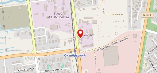 Фёдоровка на карте