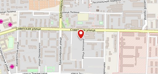 Фокс Pizza на карте