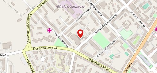 Фонарь на карте