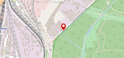 Столовая на карте