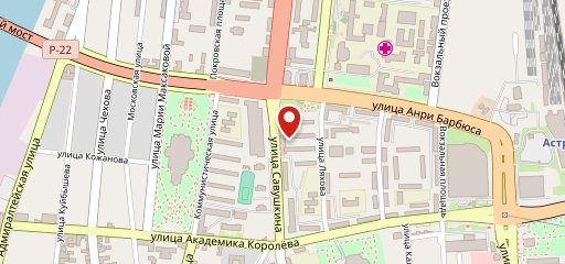 Время поесть на карте